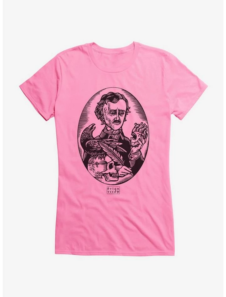 Brand new π HT Creators: Brian Reedy Poe Portrait π§ Girls T-Shirt β 6 Brand new π HT Creators: Brian Reedy Poe Portrait π§ Girls T-Shirt β - Image 6