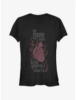 Coupon 😀 The Addams Family Heart And Home 👧 Girls T-Shirt ✨