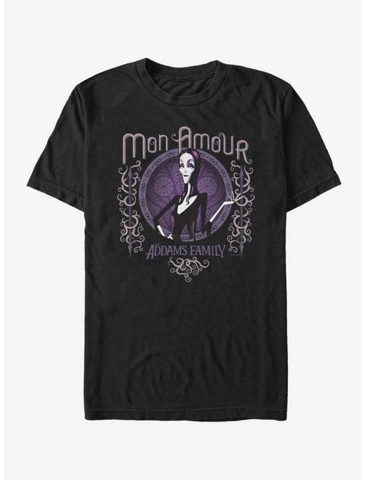 Deals ๐ The Addams Family Mon Amour T-Shirt โจ 1 Deals ๐ The Addams Family Mon Amour T-Shirt โจ