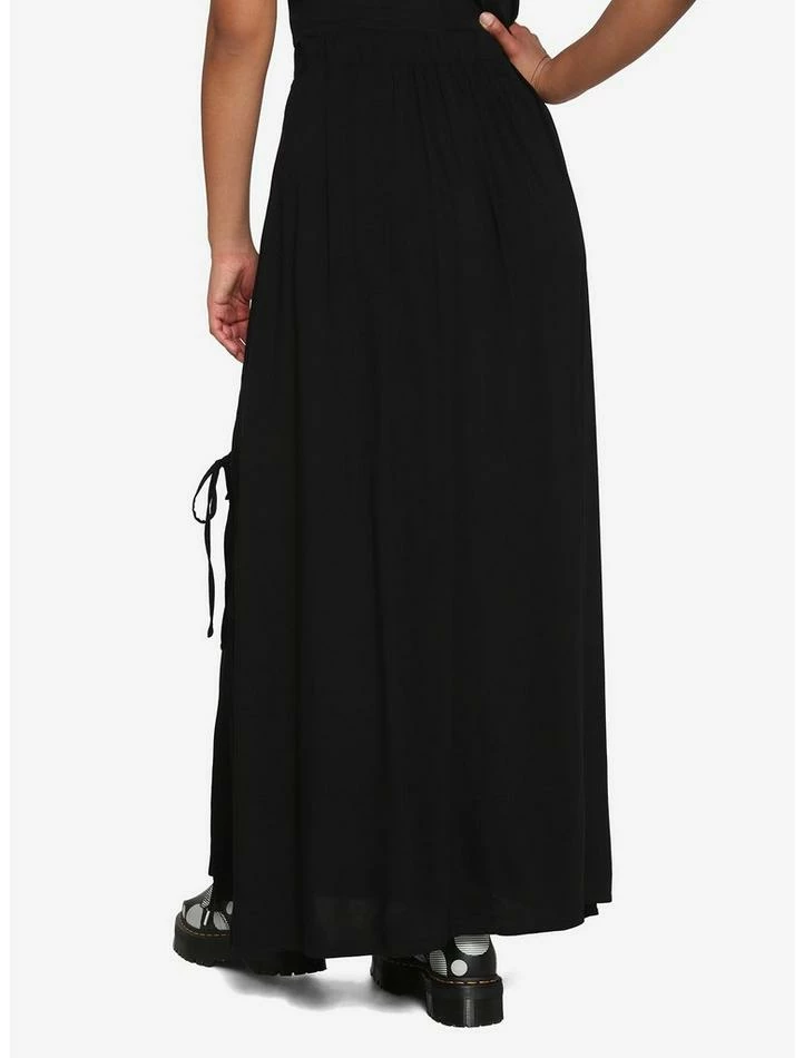 Best deal π― Black Lace-Up Slit Maxi π Skirt π₯° 2 Best deal π― Black Lace-Up Slit Maxi π Skirt π₯° - Image 2