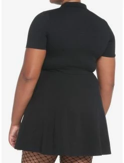 Hot Sale 🎁 Embroidered Skull Polo 👗 Dress Plus Size 🎉 -Cheap T-shirt Store 19040659 av2