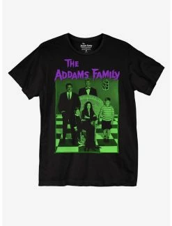 Top 10 🥰 The Addams Family Portrait Boyfriend Fit 👧 Girls T-Shirt 🎉