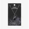 Hot Sale 🛒 Black Rose Pendant Necklace 🎉