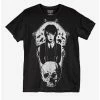 Promo ❤️ Wednesday Coffin Skull Boyfriend Fit 👧 Girls T-Shirt 🛒