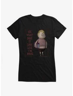 Coupon ⌛ Addams Family Head Shrinking 👧 Girls T-Shirt ⭐