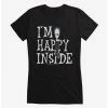 Buy ⭐ Addams Family I'm Happy Inside 👧 Girls T-Shirt 🎉