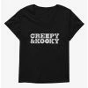Budget 😉 Addams Family Creepy & Kooky 👧 Girls T-Shirt Plus Size 🔥