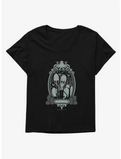 Outlet ✨ Addams Family Wednesday Addams 👧 Girls T-Shirt Plus Size 🌟