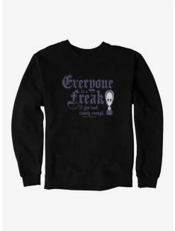 Top 10 😀 The Addams Family Everyone Is A Freak Sweatshirt 🥰