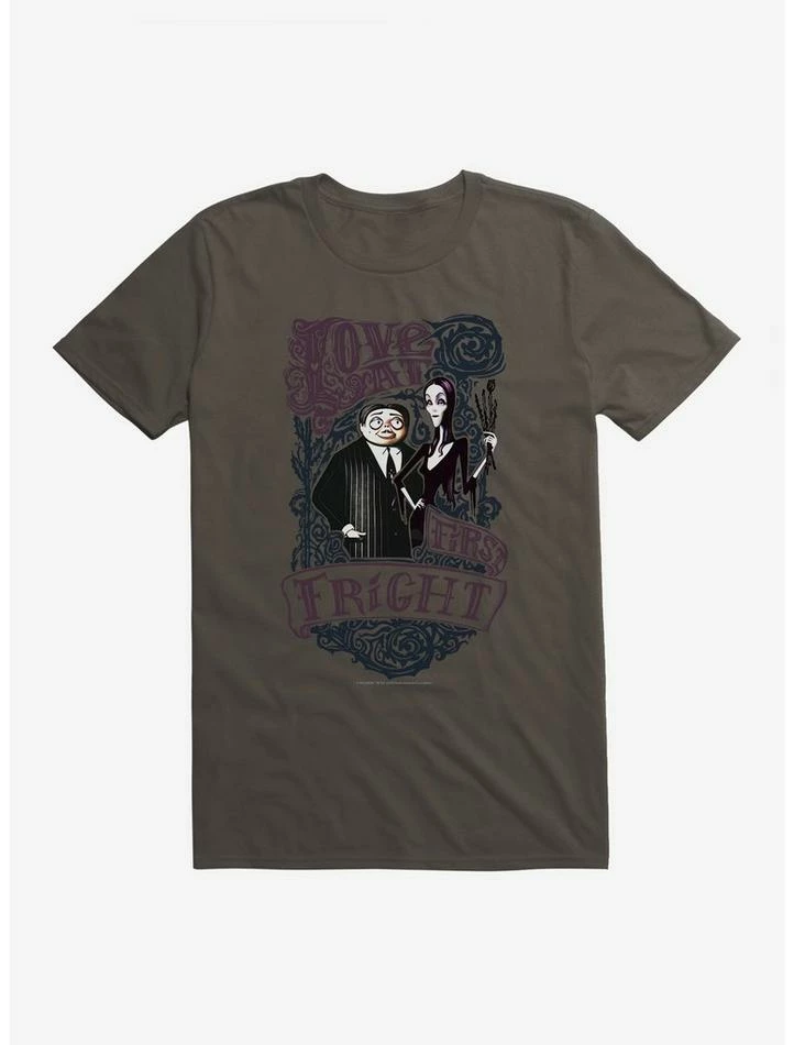 Promo 👏 Addams Family Love At First Fright T-Shirt 🔔 3 Promo 👏 Addams Family Love At First Fright T-Shirt 🔔 - Image 3