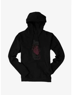 Budget 💯 The Addams Family Severed Heart Hoodie 🔔