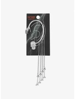 Cheap T-shirt Store 21 Wholesale ✔️ Skull Bone Ear Cuff 🧨