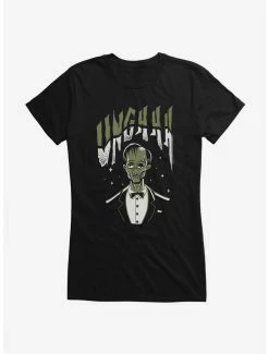 Discount 🥰 Addams Family Movie Caricature Lurch Unghhh 👧 Girls T-Shirt 👏