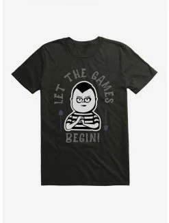 Outlet 🎁 Addams Family Movie Games Begin T-Shirt ✔️