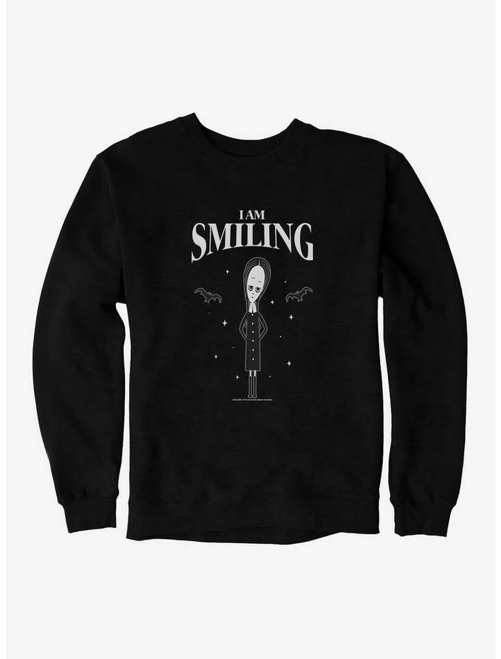Coupon โค๏ธ The Addams Family I Am Smiling Sweatshirt ๐ 1 Coupon โค๏ธ The Addams Family I Am Smiling Sweatshirt ๐