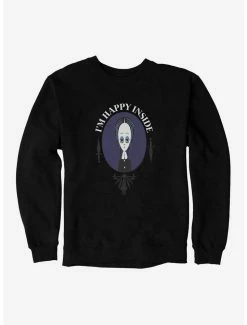 Cheapest ⭐ The Addams Family I'm Happy Inside Sweatshirt 😀
