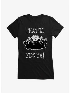 Deals 👍 Addams Family Movie That'll Fix Ya 👧 Girls T-Shirt 🎉