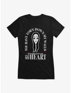 New 👏 Addams Family Movie Torn Down My Walls 👧 Girls T-Shirt ✨