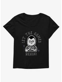 Best Pirce 🎉 Addams Family Movie Games Begin 👧 Girls T-Shirt Plus Size 😉