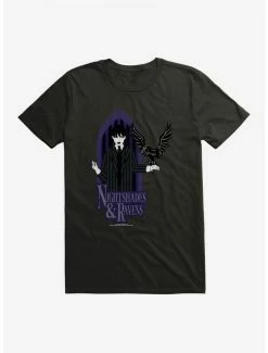 Outlet 🎉 Wednesday Raven T-Shirt 🤩