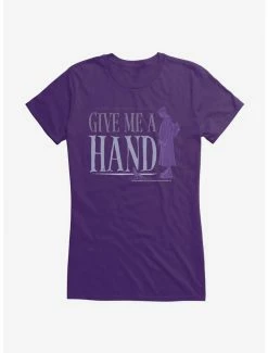 Coupon 💯 Wednesday Give Me A Hand 👧 Girls T-Shirt 👏 -Cheap T-shirt Store 20057597 hi