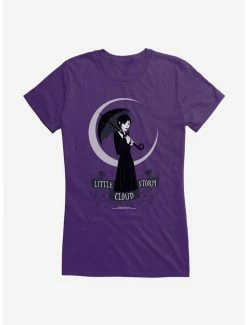 Budget ✨ Wednesday Little Storm Cloud 👧 Girls T-Shirt ⌛ -Cheap T-shirt Store 20057639 hi
