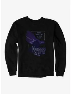 Coupon 🥰 Wednesday Nightshades Ravens Sweatshirt 👏