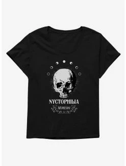 Budget 😍 Wednesday Nyctophilia 👧 Girls T-Shirt Plus Size 🤩