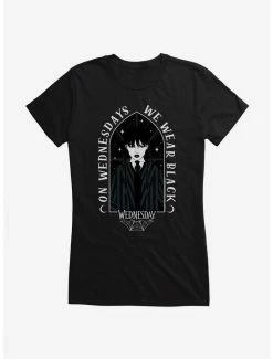Best reviews of ❤️ Wednesday Wear Black 👧 Girls T-Shirt 🔥