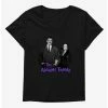 Hot Sale ✨ The Addams Family Gomez And Morticia Addams 👧 Girls T-Shirt Plus Size ❤️