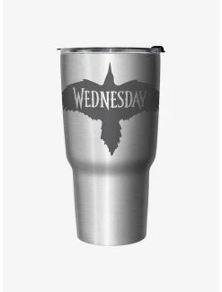 Budget 😉 Wednesday Nevermore Raven Travel Mug ❤️