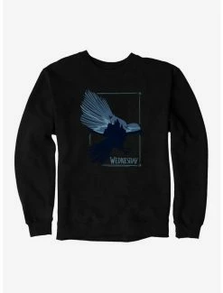 Best Sale 🎁 Wednesday TV Series Raven Sweatshirt 😍 -Cheap T-shirt Store 20341511 hi