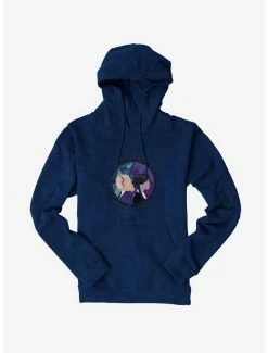 Brand new 🎉 Wednesday TV Series Enid And Wednesday Portrait Hoodie 😉 -Cheap T-shirt Store 20341558 hi