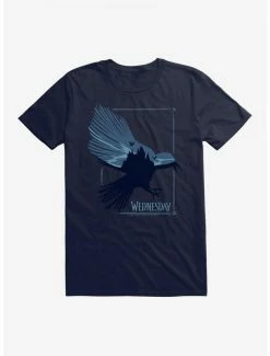 Flash Sale ❤️ Wednesday TV Series Raven T-Shirt 🎁 -Cheap T-shirt Store 20341692 hi