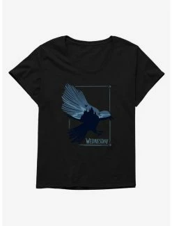 Coupon ๐ Wednesday TV Series Raven ๐ง Girls T-Shirt Plus Size ๐ฏ