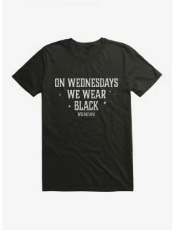 Top 10 🤩 Wednesday On Wednesdays We Wear Black T-Shirt 💯