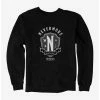 Top 10 🎁 Wednesday Nevermore Academy Emblem Sweatshirt 🔥