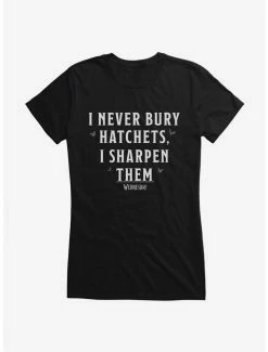 Flash Sale 🎉 Wednesday I Never Bury Hatchets 👧 Girls T-Shirt ⭐