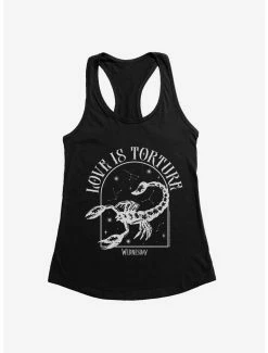 Coupon 😍 Wednesday Love Is Torture 👧 Girls Tank 🧨