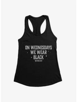 Coupon 👍 Wednesday On Wednesdays We Wear Black 👧 Girls Tank 👍