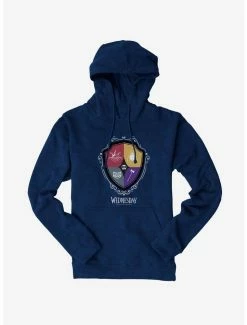 Discount 👏 Wednesday Nevermore Academy Crest Icons Hoodie 😍 5 Discount 👏 Wednesday Nevermore Academy Crest Icons Hoodie 😍 -Cheap T-shirt Store 20358520 hi